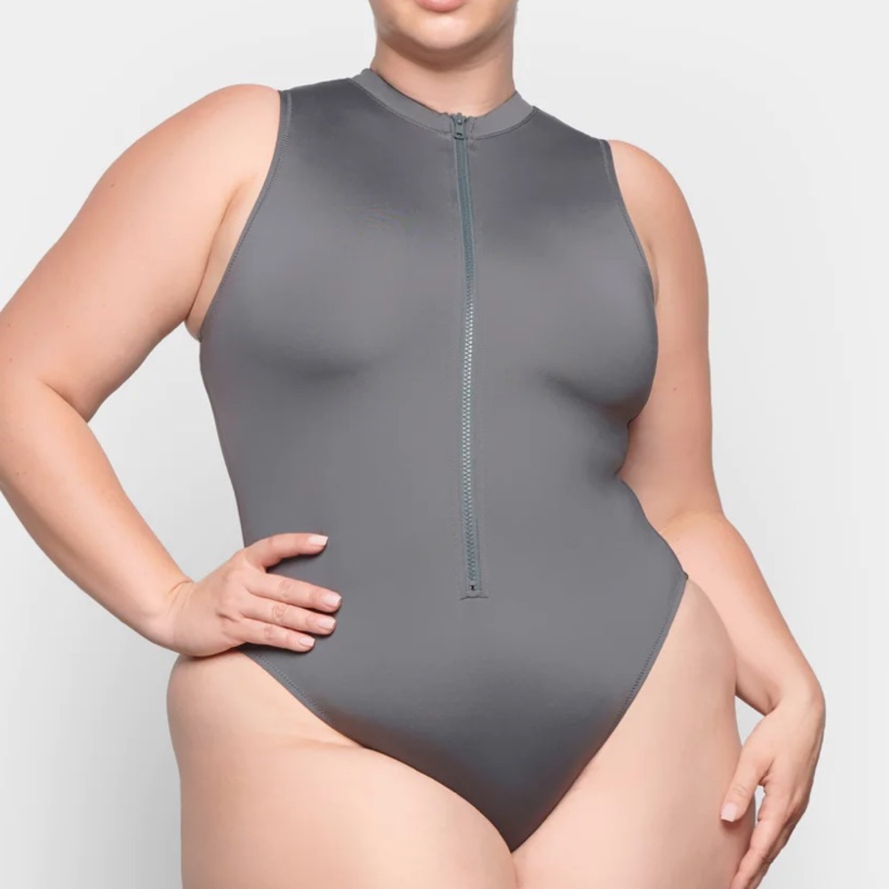 🫧 Skims | SWIM ZIP FRONT ONE PIECE